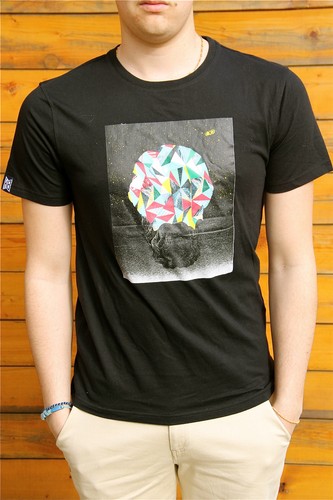 Tee shirt noir kanabeach - shirt,