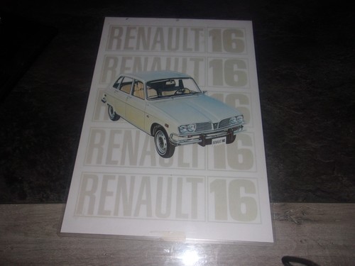 Affiche renault norme - affiche, 16