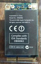 Airport WiFi PCI express Atheros/Apple AR5BXB6
