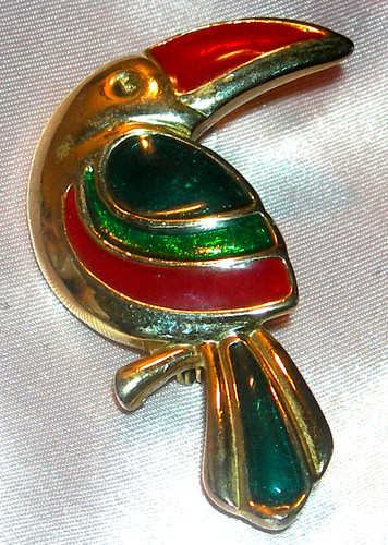 Vintage broche animalière - broche,
