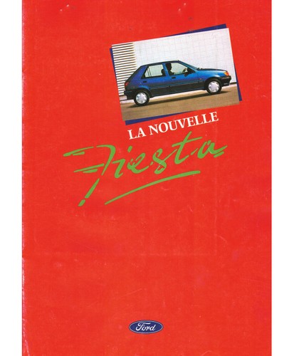 Brochure ford fiesta - brochure,