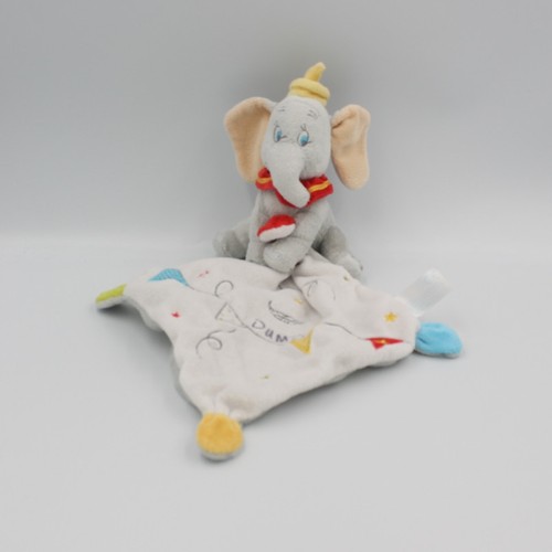 Doudou plat éléphant - , gris