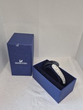 Swarovski Bracelet Jonc Louise Cristal Noir&Blanc