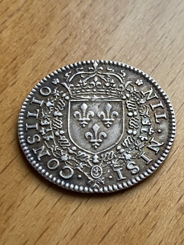 Jeton argent conseil roi - argent, du