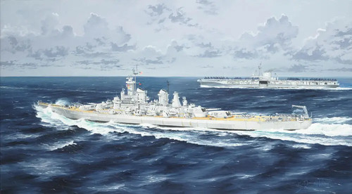 Trumpeter cuirassé uss - trumpeter,