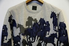 beau haut chevaux ZARA Man taille M 40 sweat pull cheval homme