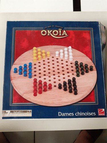 Jeu dames chinoises - en, bois