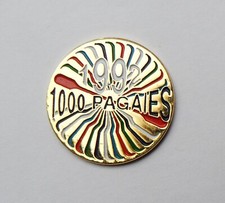 Pin's 1992 1000 pagaies kayak