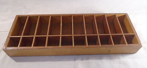 Boite bois compartimentee - boite,
