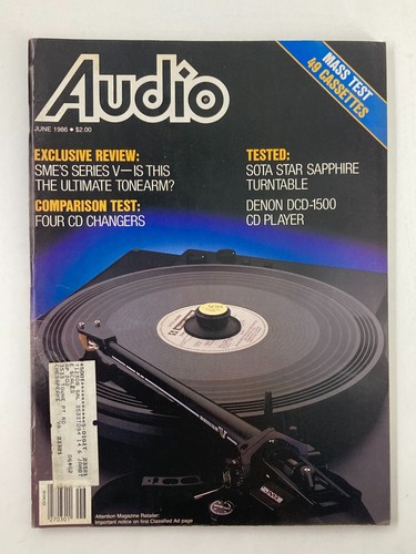 Vtg audio magazine june 1986 - vtg,