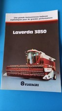 PROSPECTUS AGRICOLE  TRACTEUR MOISSONNEUSE BATTEUSE   LAVERDA  3850