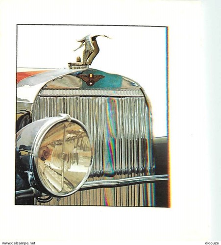 Carte postale automobiles - carte,