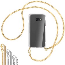 Collier (Chaîne en métal) pour Samsung Galaxy A3 2017 Coque avec cordon Etui Cas