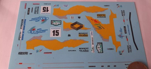Decals decalcomanie rare - decals, 1/43