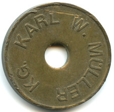 Jeton - KWM Münzprüfer n°2420