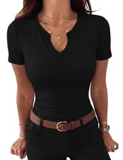 T-Shirt Femme Col V Chic