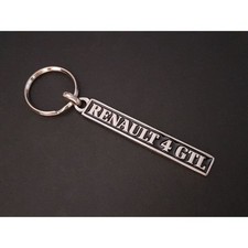 Porte-clés plaque Renault 4