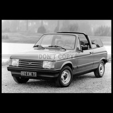Photo A.036848 TALBOT SAMBA CABRIOLET 1984