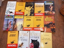 lot 14 livres Ruth Rendell