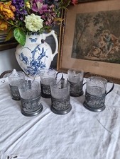 6 Anciens porte-gobelet