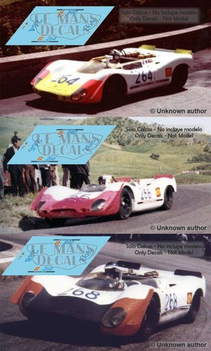 Décal porsche 908 targa - décal,