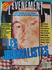 Magazine L'événement Du Jeudi #171 Février 1988 Les Journalistes