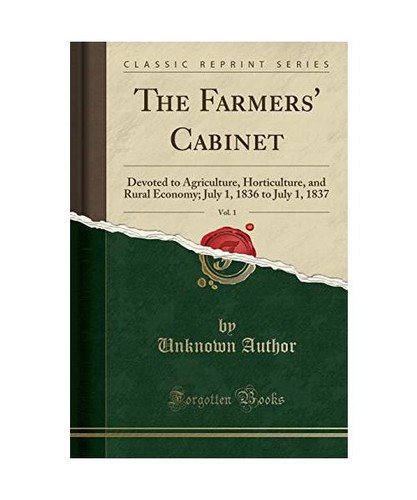 The farmers cabinet vol 1 - the, vol.