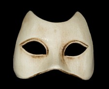 Masque de Venise Chat blanc pour enfant Carnaval deguisement venitien 22650 VG3E