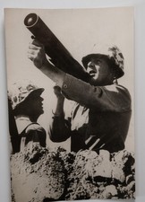 Argentique, RC	France	Soldat américain avec un lance roquette	12X18cm	1960