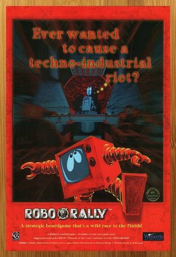 1995 robo rally board game - 1995,