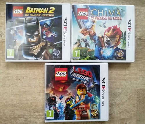 Lot jeux nintendo 3ds lego - nintendo,