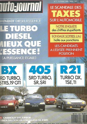 Auto journal bx trd - l'auto,