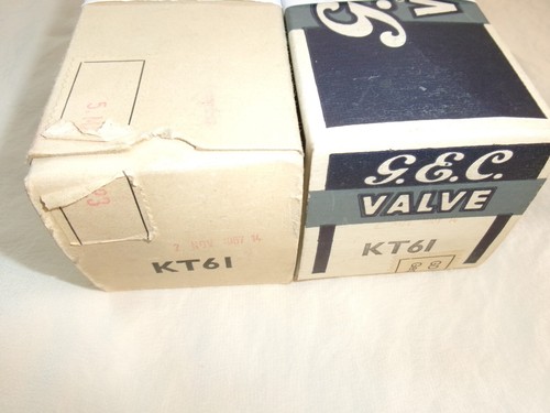Pair rohre valve kt61 - rohre, &