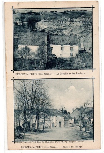 Cpa percey petit le - le, petit.