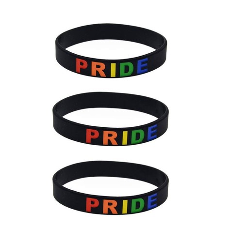 Pride gay rainbow bracelets - pride,