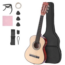 Uimoso Guitare Classique pour Débutants 78 cm avec Cordes en Nylon Naturel