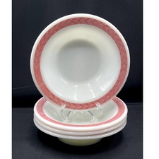 Lot De 4 PYREX Rouge Laurel