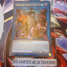 Carte YU GI-OH! Dragon lien à cinq têtes : DUOV - FR/ultra rare 1st