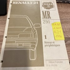Manuel reparation ATELIER RENAULT 21 MR 291 MECANIQUE MOTEUR J8S 748 C2J F2N F3N