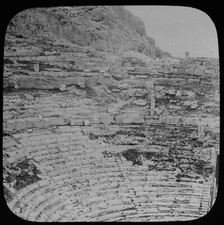 ANTIQUE Magic Lantern Slide