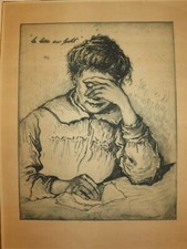 RARE GRAVURE EAU FORTE