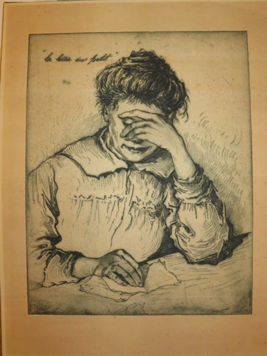 Rare gravure eau forte - gravure,