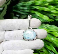 Larimar 925 Sterling Silver