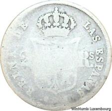 D4751 Spain 2 Reales Isabel II 1853 Madrid 6 pointed star Silver -> Make offer