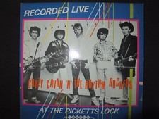 VINYLE 25 CM CRAZY CAVAN 'N' THE RHYTHM ROCKERS / RECORDED LIVE AT THE PICKETTS