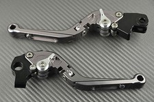 Paire de Levier leviers lever flip-up CNC Titane Honda Dominator NX 650