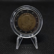 2 euros Monaco 2021 - Prince Albert II (Courante), TB, sous capsule.