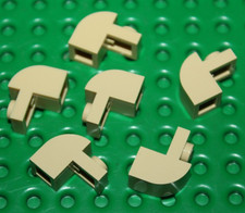Lego 6 Tan bricks ref 6091 set 75080 9494 75330 10236 8671 9516 10242 75290