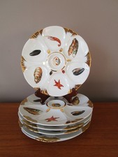 6 ASSIETTES  A HUITRES /