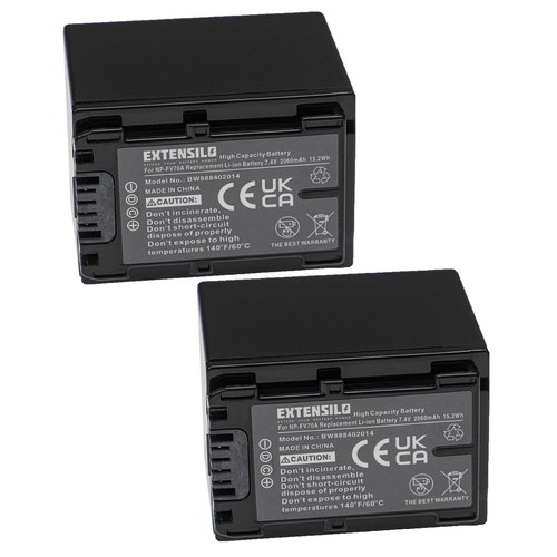 Batteries pour sony - 2,